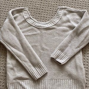 Crop Club Monaco sweater - 100% Italian cashmere
